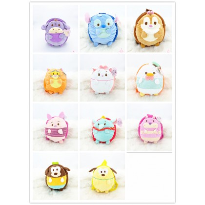 Disney Shoulder Bag SoftToys/PlushToys/KidsToys 21cm 7寸 迪士尼背包娃娃玩具公仔 21厘米